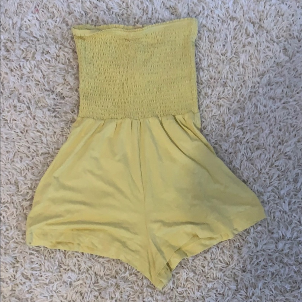 NWT L.A Hearts/Pacsun Yellow Romper